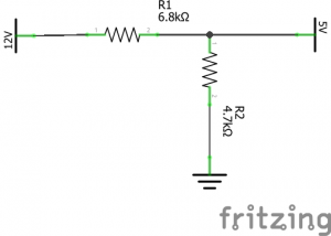 Standard voltage divider